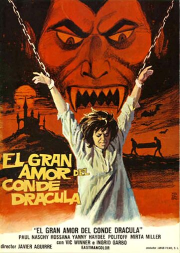 Большая любовь графа Дракулы трейлер (1973)
