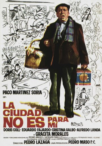 La ciudad no es para mí трейлер (1966)