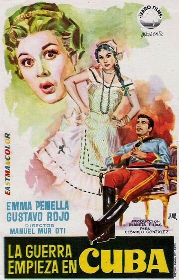 La guerra empieza en Cuba трейлер (1957)