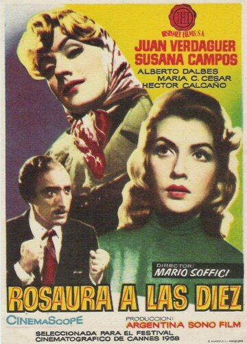 Росаура в 10 часов трейлер (1958)