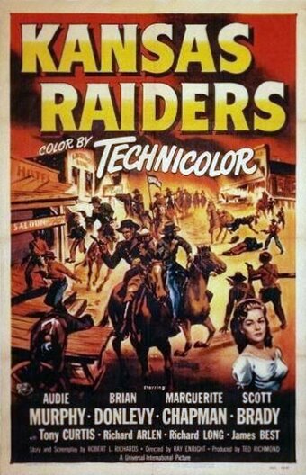 Канзасские рейдеры трейлер (1950)