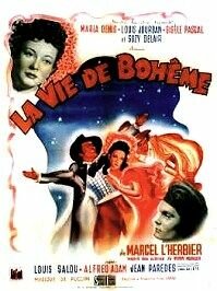 La vie de bohème трейлер (1945)
