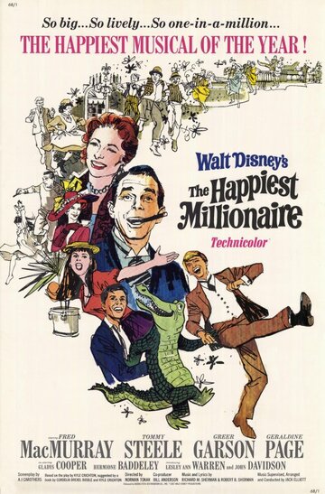Самый счастливый миллионер трейлер (1967)