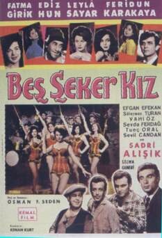 Bes seker kiz трейлер (1964)
