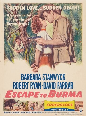 Побег в Бирме трейлер (1955)