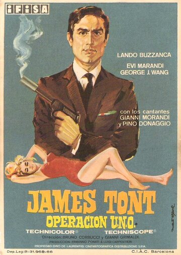 James Tont operazione U.N.O. трейлер (1965)
