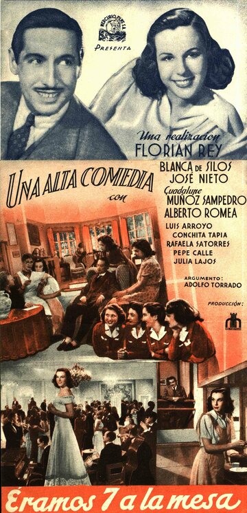 Éramos siete a la mesa трейлер (1942)