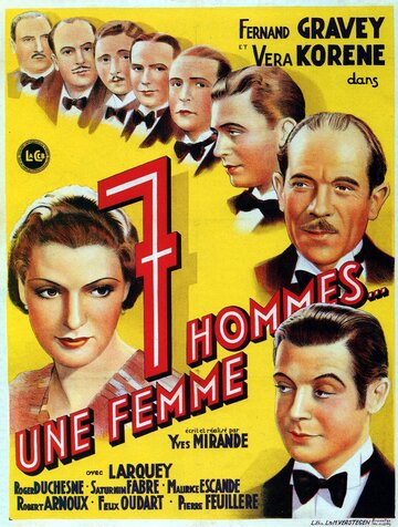 Sept hommes, une femme трейлер (1936)
