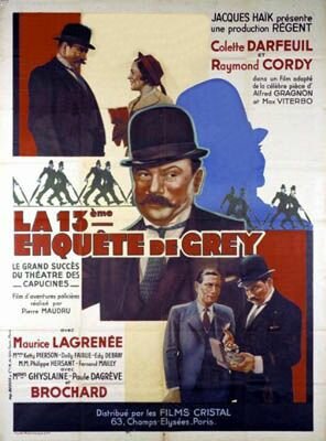 La treizième enquête de Grey трейлер (1937)