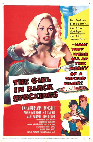 The Girl in Black Stockings трейлер (1957)