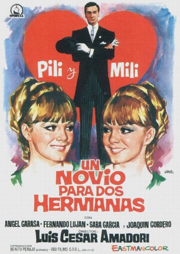 Un novio para dos hermanas трейлер (1967)