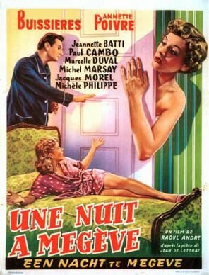 Ночь в Межеве трейлер (1953)