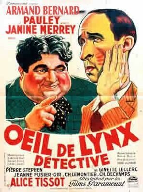 Oeil de lynx, détective трейлер (1936)