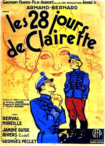 Les vingt-huit jours de Clairette трейлер (1933)