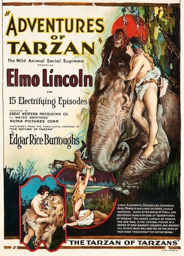 Приключения Тарзана трейлер (1921)
