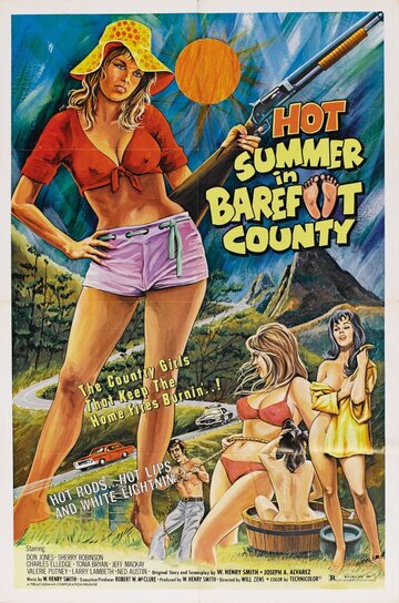 Жаркое лето в округе Бэрфут трейлер (1974)