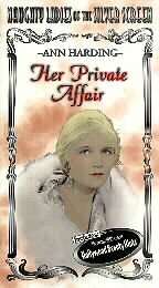 Her Private Affair трейлер (1929)