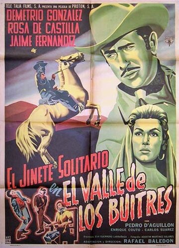 El jinete solitario en el valle de los buitres трейлер (1958)