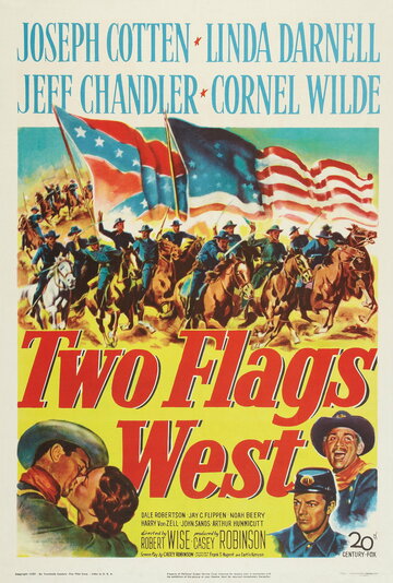 Два флага Запада трейлер (1950)