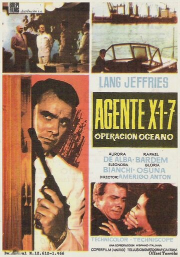 Agente X 1-7 operazione Oceano трейлер (1965)