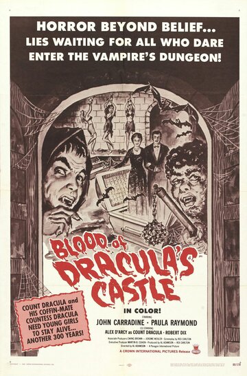 Кровь в замке Дракулы трейлер (1969)