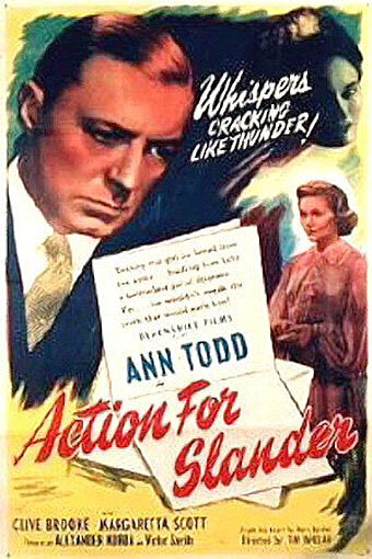 Action for Slander трейлер (1937)