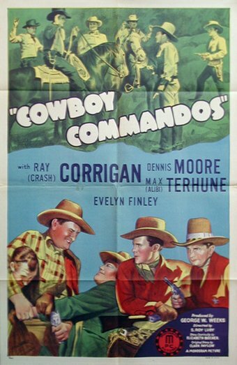 Cowboy Commandos трейлер (1943)