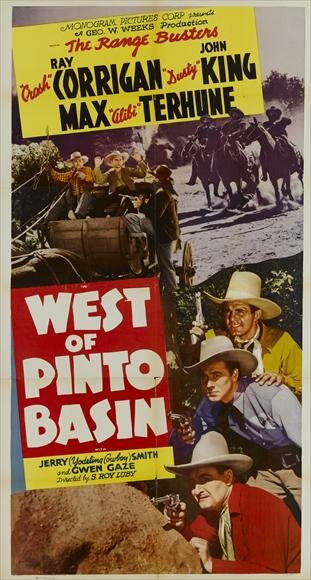 West of Pinto Basin трейлер (1940)