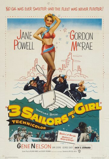 Три моряка и девушка трейлер (1953)