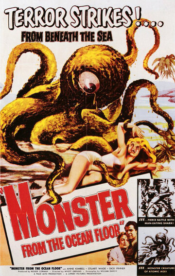 Монстр со дна океана трейлер (1954)