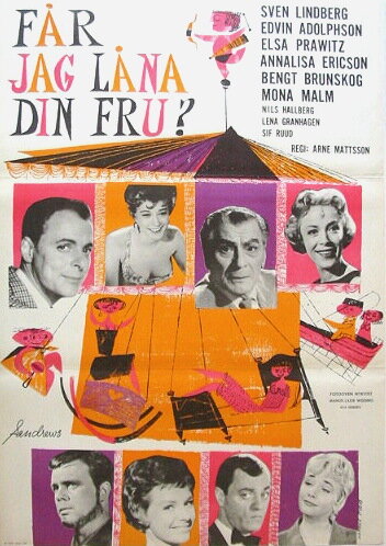 Får jag låna din fru? трейлер (1959)