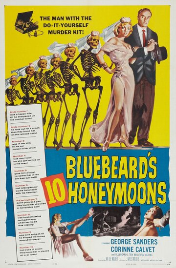 Bluebeards Ten Honeymoons трейлер (1960)