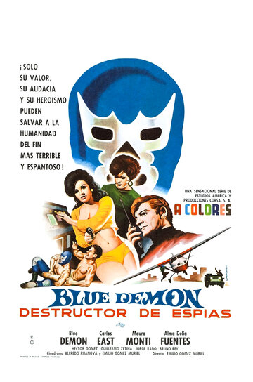 Blue Demon destructor de espías трейлер (1968)