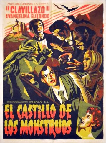 El castillo de los monstruos трейлер (1958)