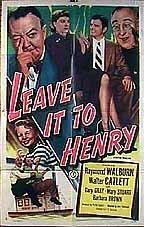 Leave It to Henry трейлер (1949)