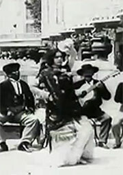 Испанский танец на празднике труппы фламенко трейлер (1900)