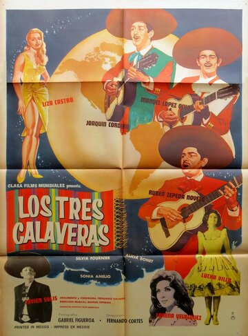 Los tres calaveras трейлер (1965)