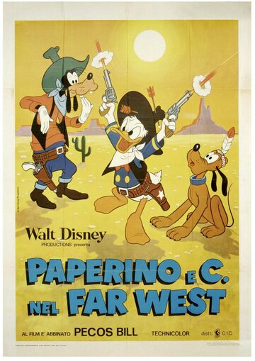 Donald Duck Goes West трейлер (1965)
