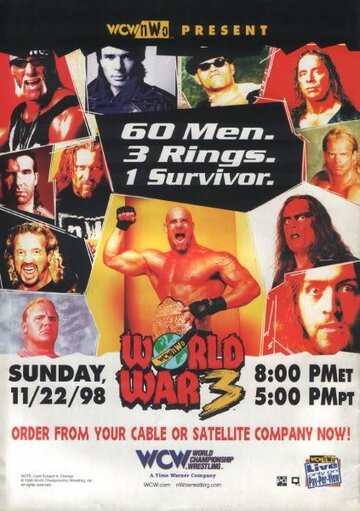 WCW Третья Мировая война трейлер (1998)