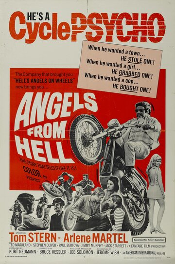 Ангелы из ада трейлер (1968)