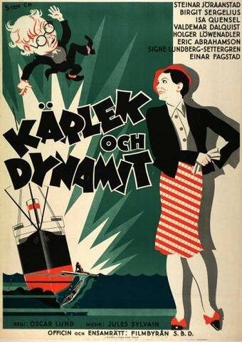 Kärlek och dynamit трейлер (1934)