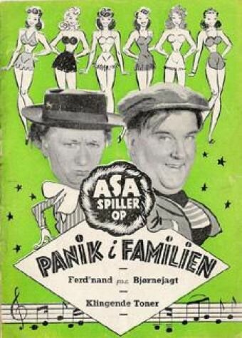 Panik i familien трейлер (1945)
