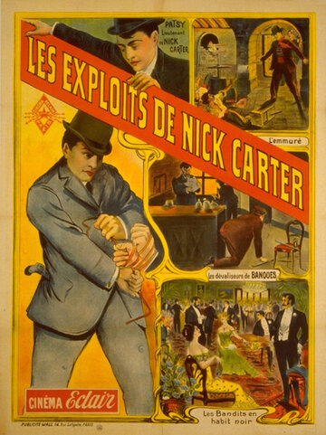 Nick Carter, le roi des détectives - Épisode 6: Les bandits en habits noirs (1908)
