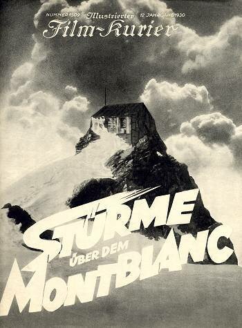 Бури над Монбланом трейлер (1930)