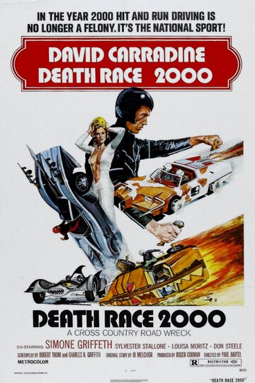 Смертельные гонки 2000 года трейлер (1975)