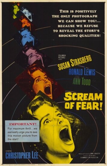 Вкус страха трейлер (1961)