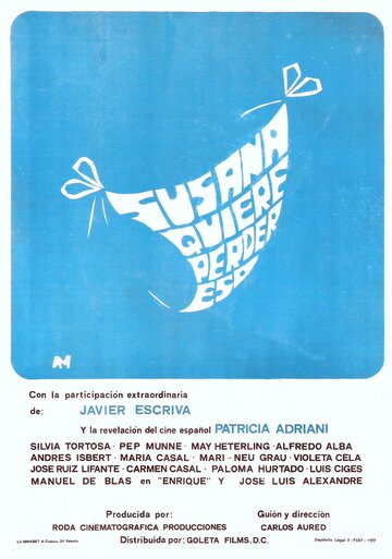 ¡Susana quiere perder... eso! трейлер (1977)