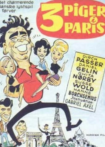 Три девушки в Париже трейлер (1963)