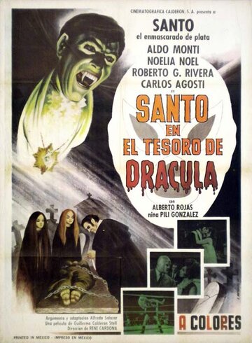 Санто и сокровища Дракулы трейлер (1969)
