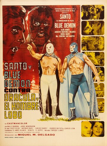 Santo y Blue Demon vs Drácula y el Hombre Lobo трейлер (1973)